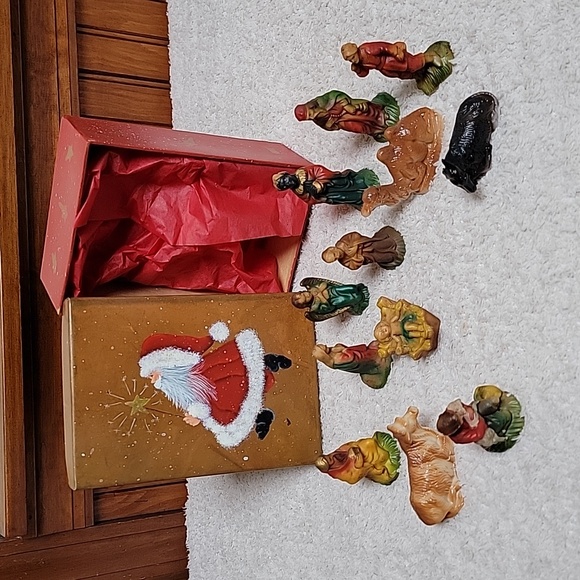 Other - Plastic Nativity Set